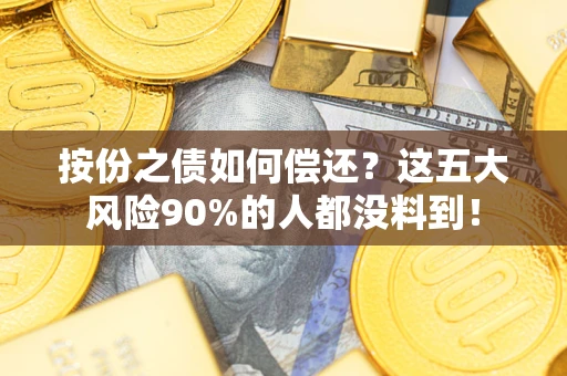 济南按份之债如何偿还？这五大风险90%的人都没料到！