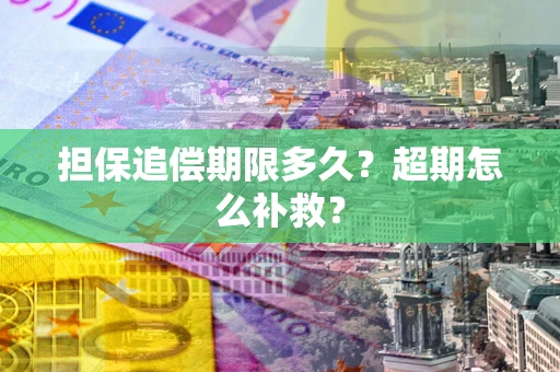 济南担保追偿期限多久？超期怎么补救？